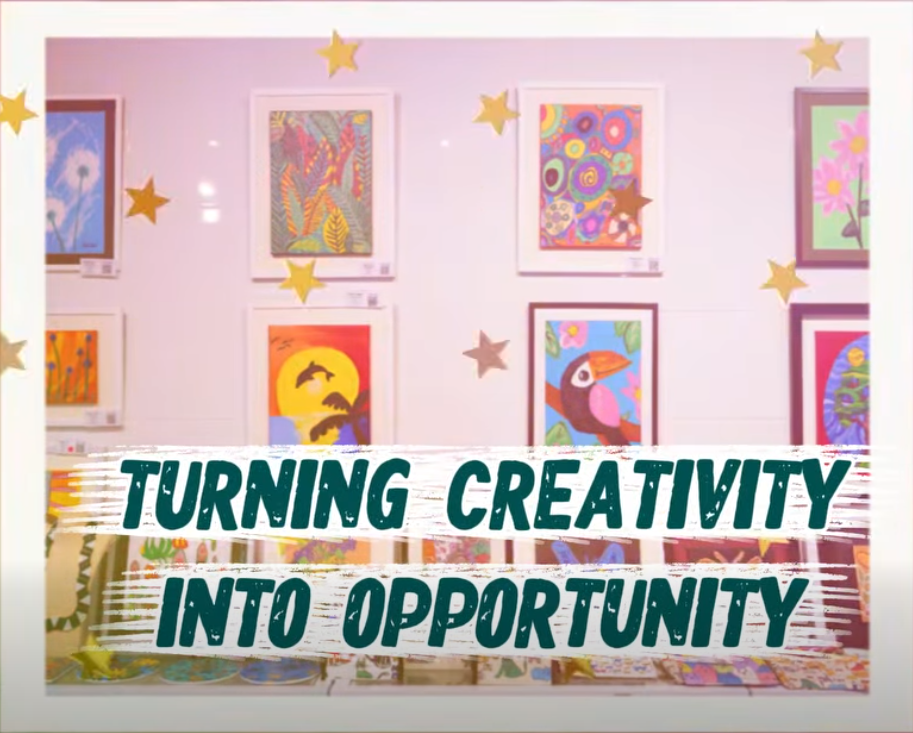 Turning Creativity into Opportunities - KAA student artwork initiative